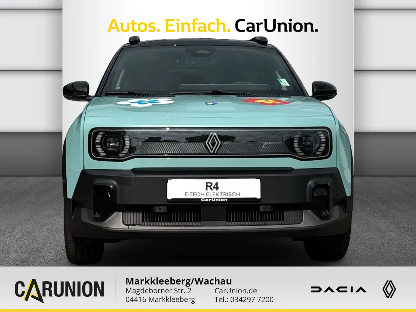 Renault R 4 E-Tech elektrisch Iconic 150 Comfort Range Grün - 2