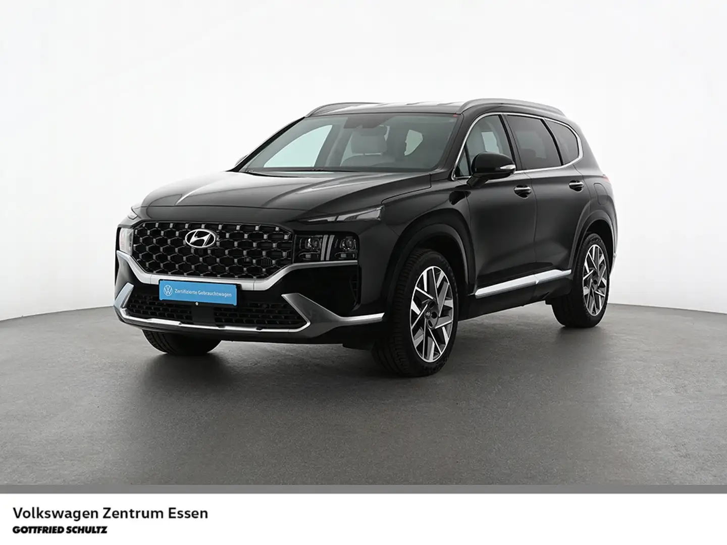 Hyundai SANTA FE Signature 4WD LED Navi Leder Headup Schwarz - 1