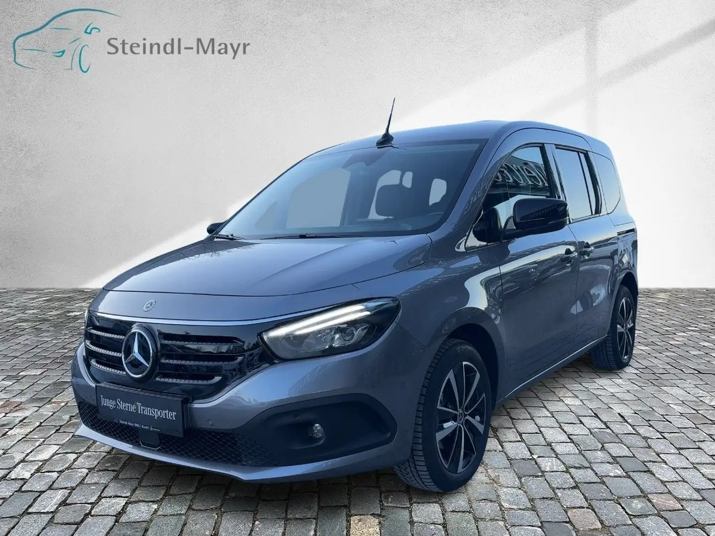 Mercedes-Benz EQT 200 Standard LED PTS AHK Klima DAB Navi Shz Grau - 2