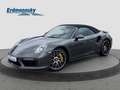 Porsche 991 3.8 Turbo S Cabriolet/Navi/Burmester/Kam Klima Gris - thumbnail 1