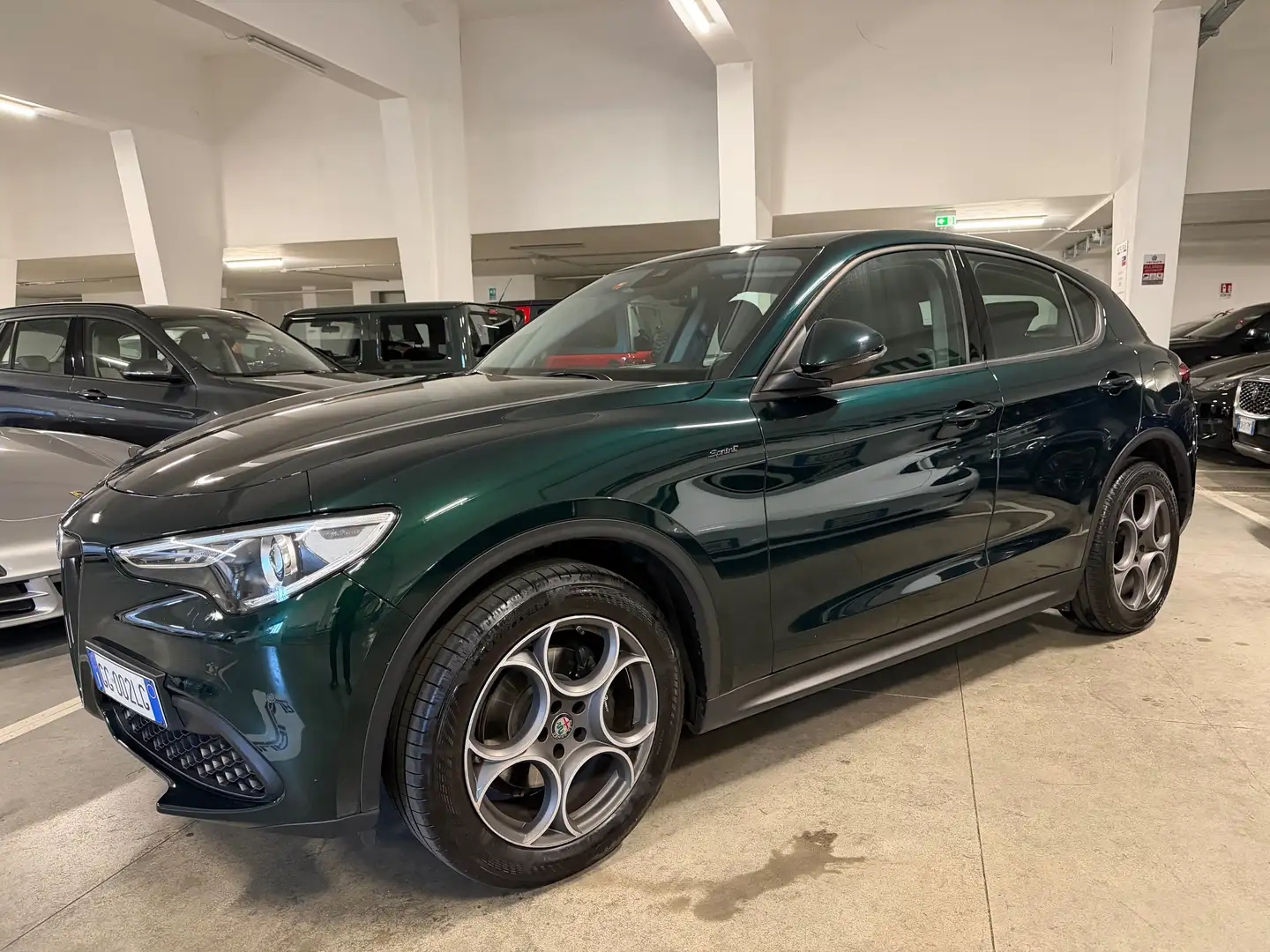 Alfa Romeo Stelvio 2.2 t Sprint Q4 190cv#AT8#VERDEVISCONTI#C.LEGA19 Vert - 2