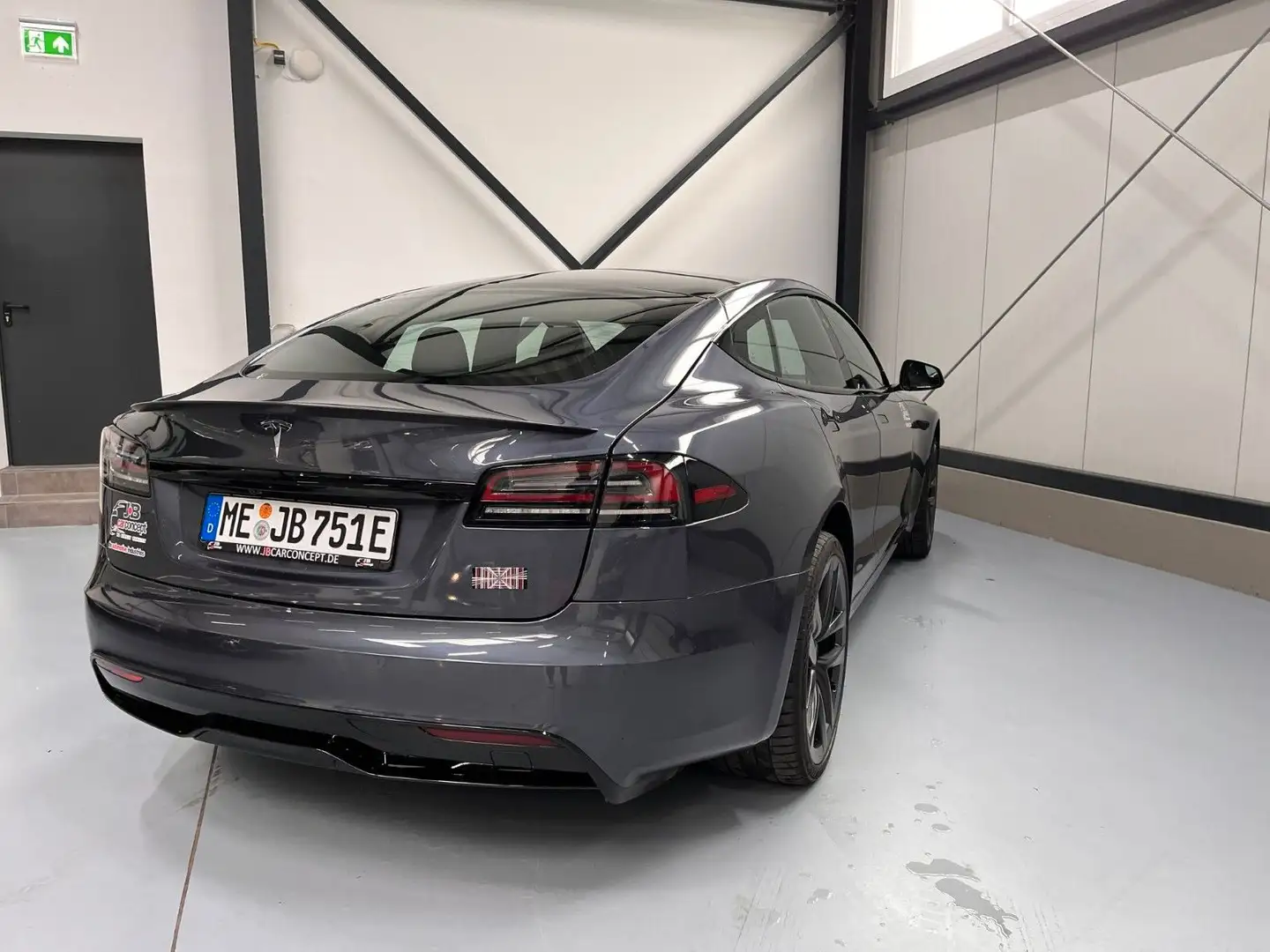 Tesla Model S S Plaid mit FSD, Yoke, 21", AHK Szürke - 2
