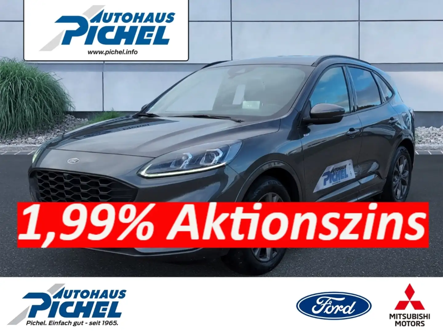 Ford Kuga ST-Line X Hybrid TECHNOLOGIE-P.:+WINTER-PAKET*TAGE Gris - 1