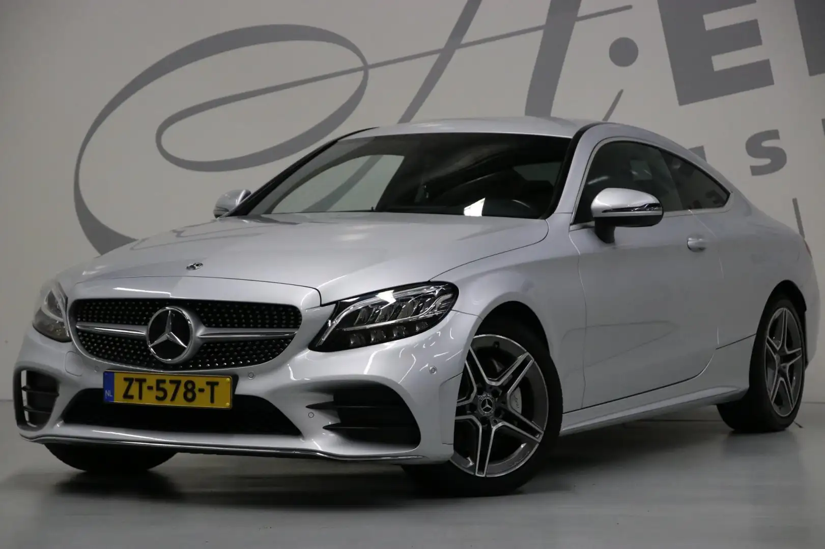 Mercedes-Benz C 180 Coupé AMG-styling/ NAP/ Origineel NL Grijs - 1