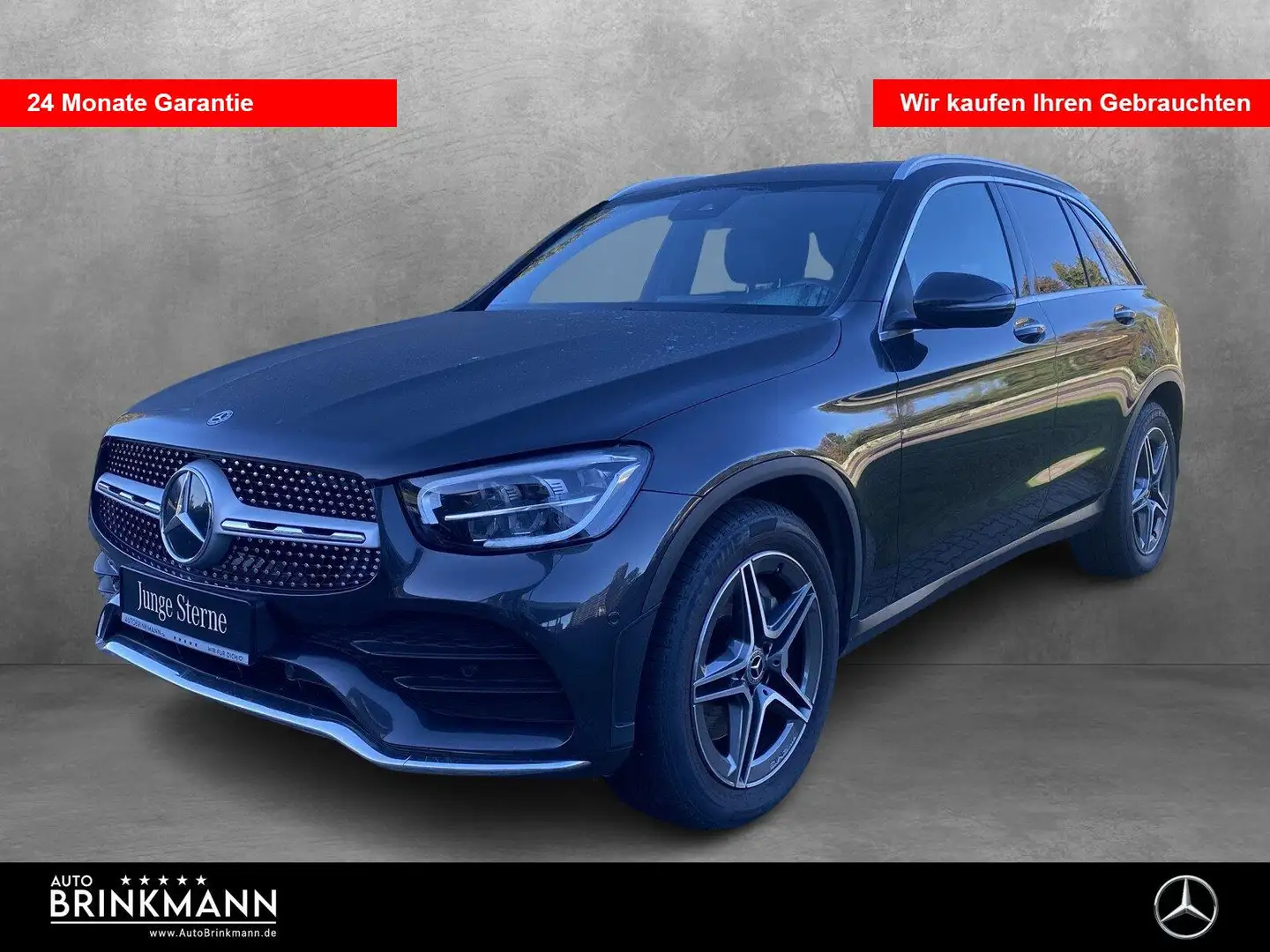 Mercedes-Benz GLC 200 GLC 200 4MATIC AMG Line Exterieur/SHZ/Parktronic Grau - 1
