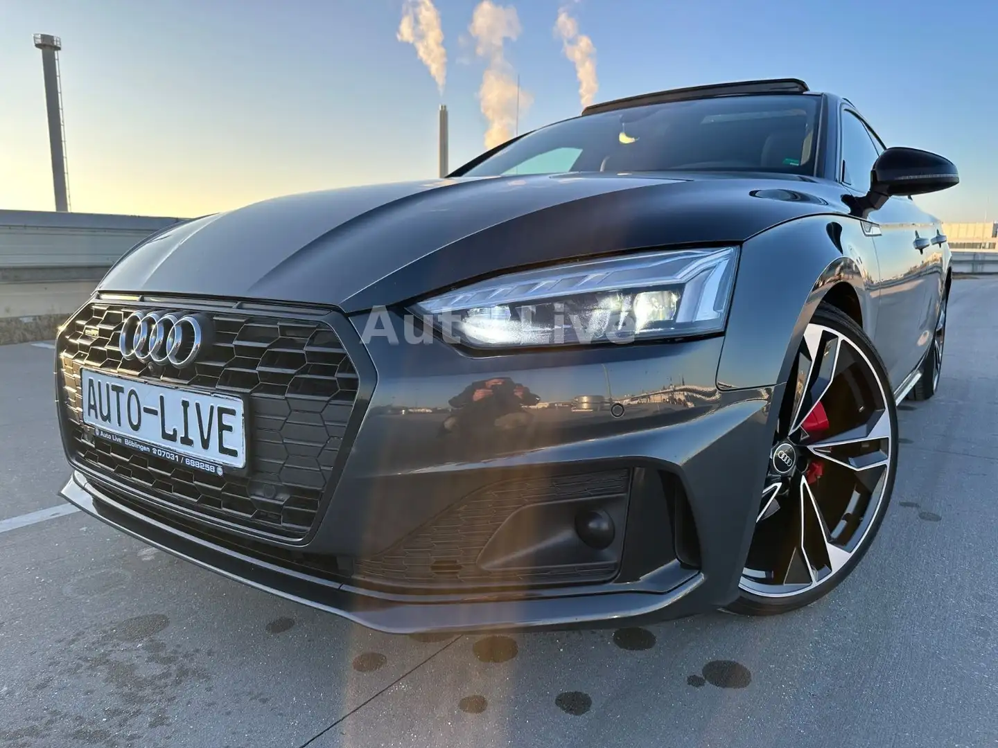 Audi A5 40 TDI*QU*S TRONIC*3x S LINE*PAN*MAT*VIRT*VOL Szürke - 1