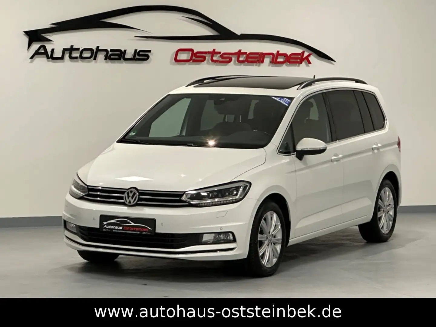 Volkswagen Touran 2.0 TDI HIGHLINE BMT/PANO/LED/AHK/7-SITZ Weiß - 1