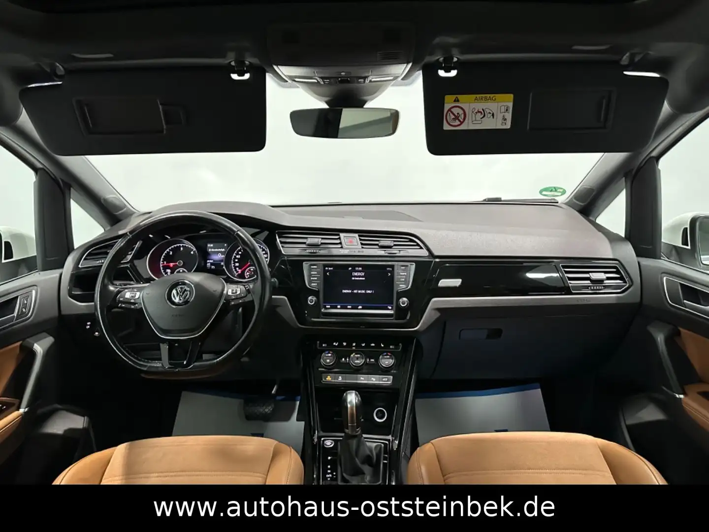 Volkswagen Touran 2.0 TDI HIGHLINE BMT/PANO/LED/AHK/7-SITZ Weiß - 2