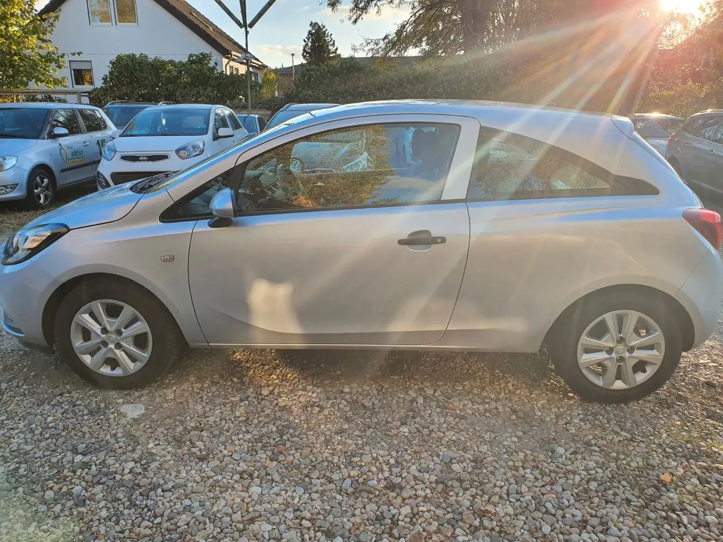 Opel Corsa E Selection/1.Hand/Scheckheft Argento - 2
