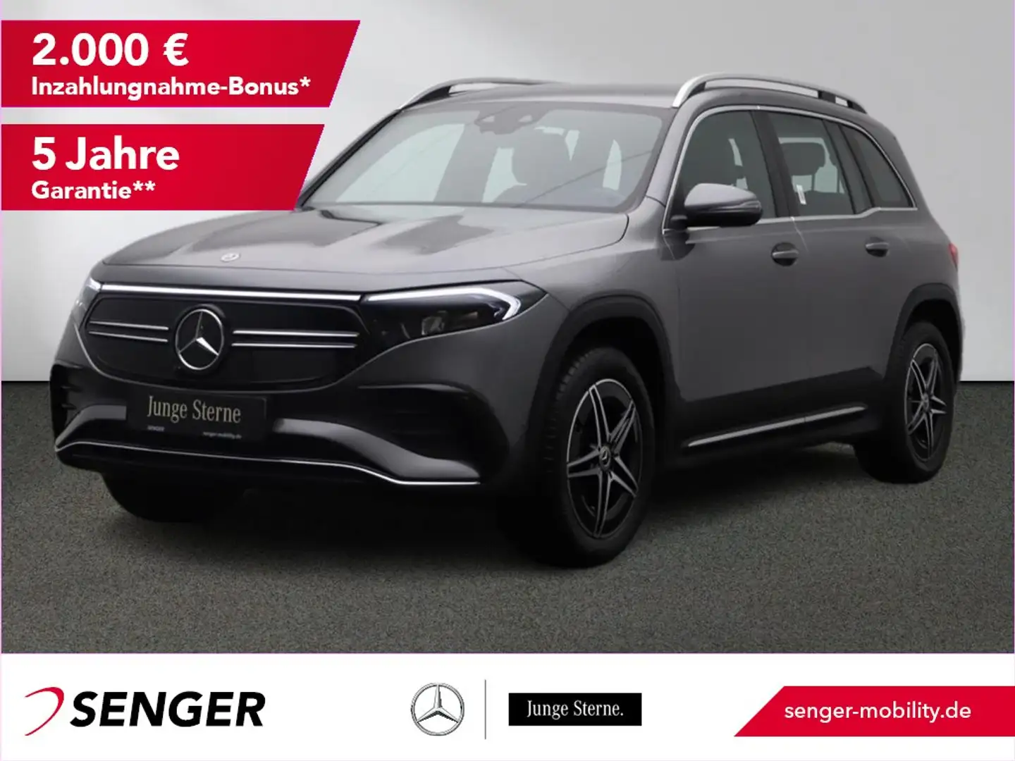 Mercedes-Benz EQB 250 AMG Totwinkel Kamera Ambiente Tempomat Gris - 1