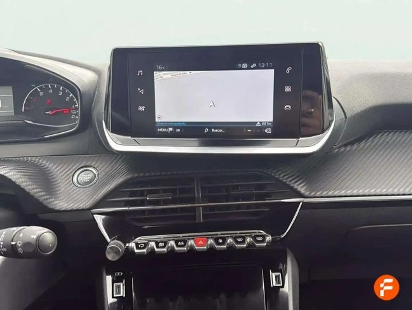 Peugeot 208 1.2 Puretech S&S Active Pack 100 Gris - 2