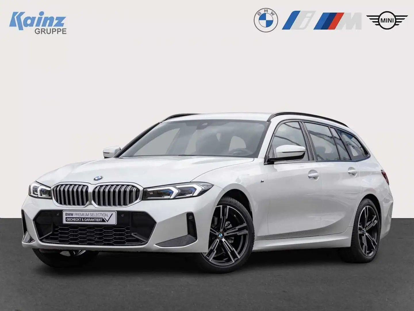 BMW 320 d Touring Aut. M Sport, Inno., Komfort, HiFi Wit - 1
