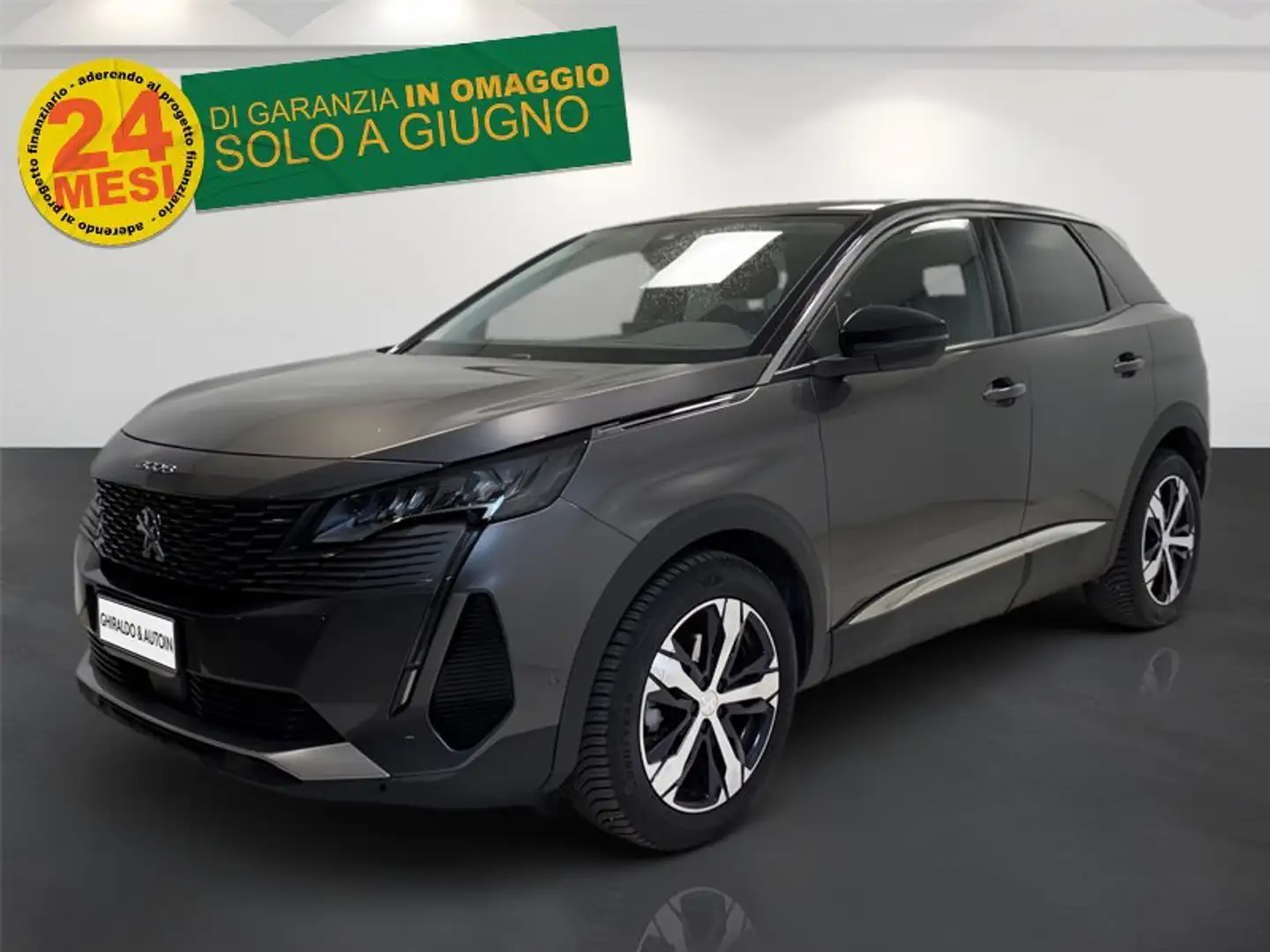 Peugeot 3008 II 2021 1.5 bluehdi Allure Pack s&s 130cv Grigio - 1