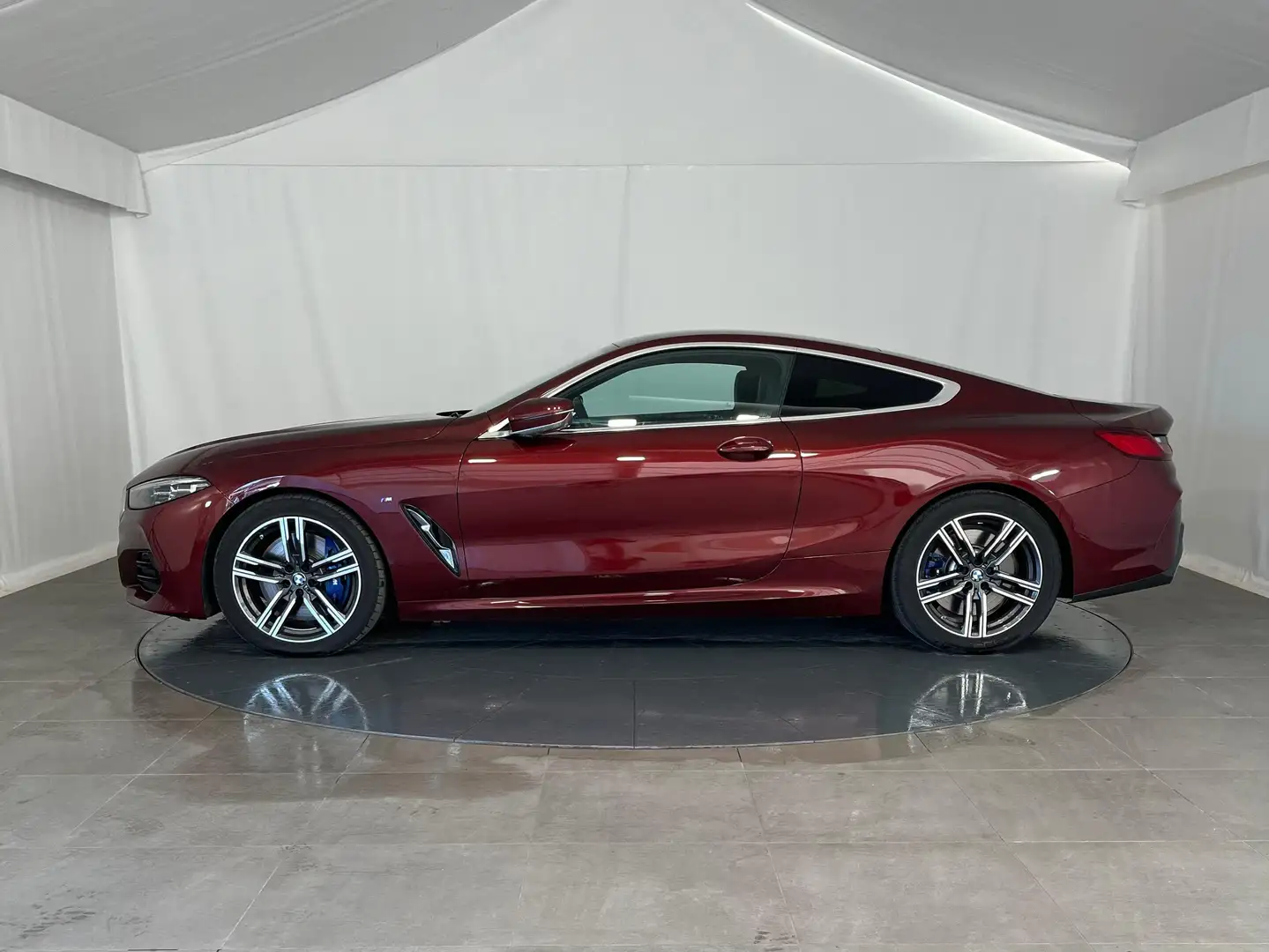 BMW 840 840d Coupe xdrive Msport auto Rosso - 2