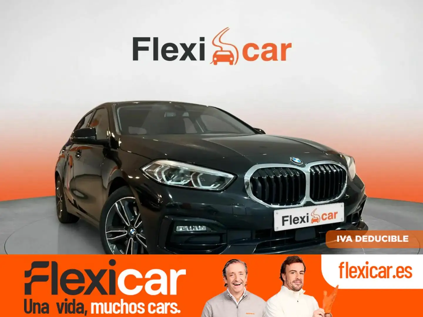 BMW 120 120dA Negro - 1