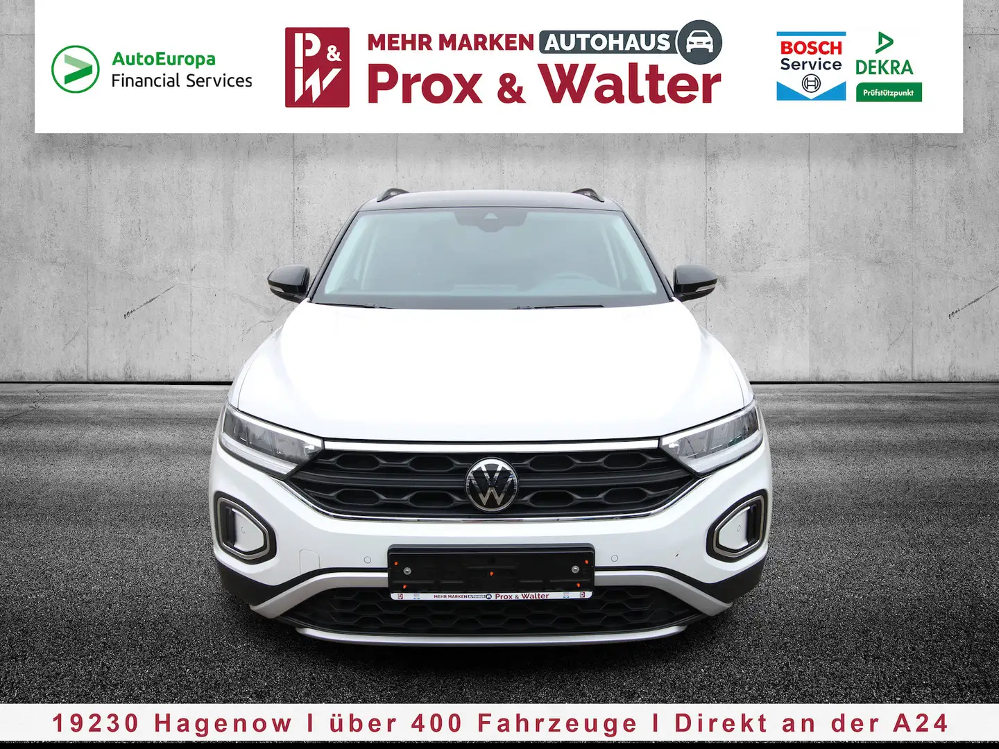 Volkswagen T-Roc 1.5 TSI OPF Life LED+NAVI+WINTER-PAKET Blanc - 1