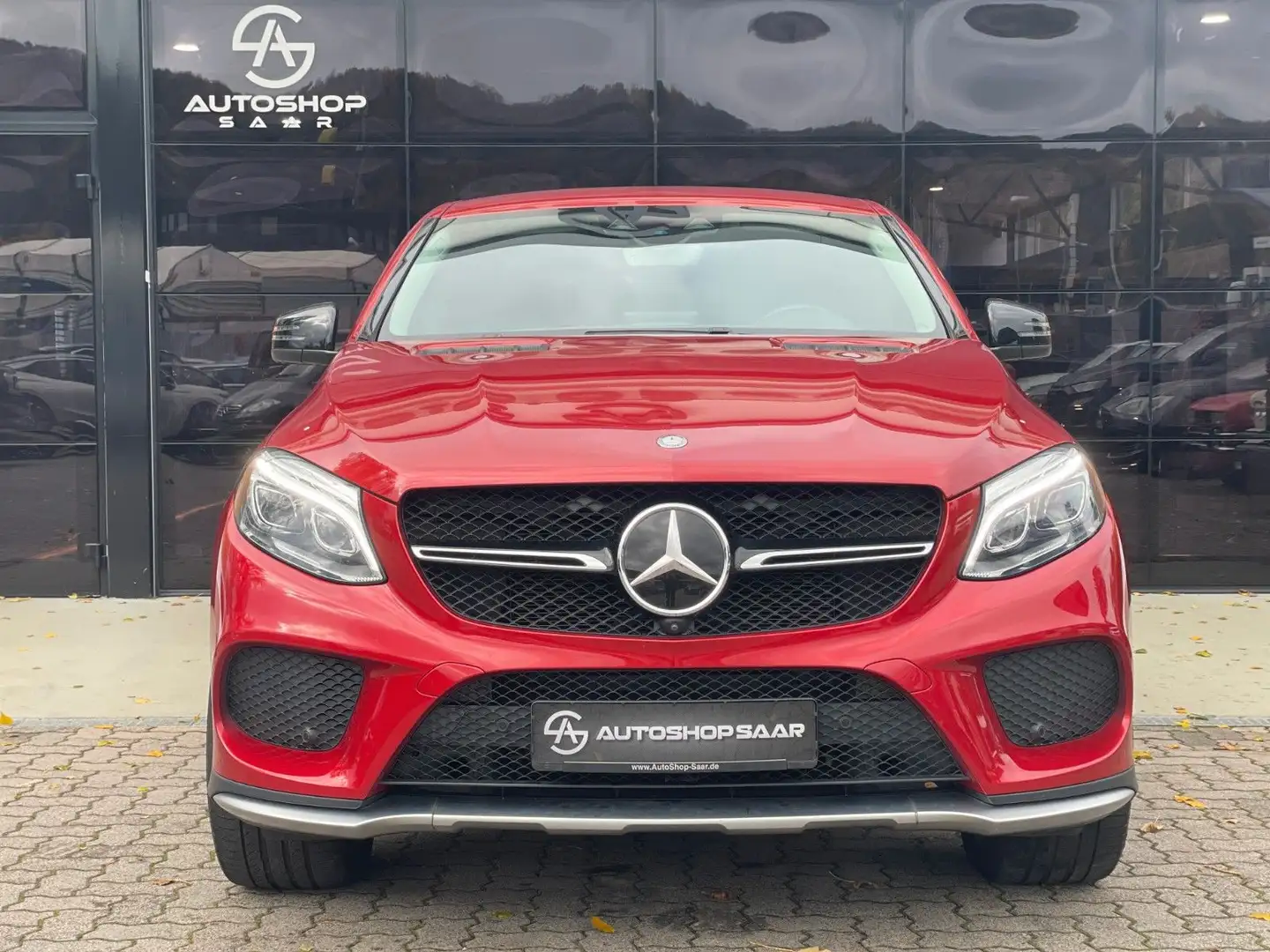 Mercedes-Benz GLE 450 Coupe 4Matic 1-Hand/360°/Leder/LED Rot - 2