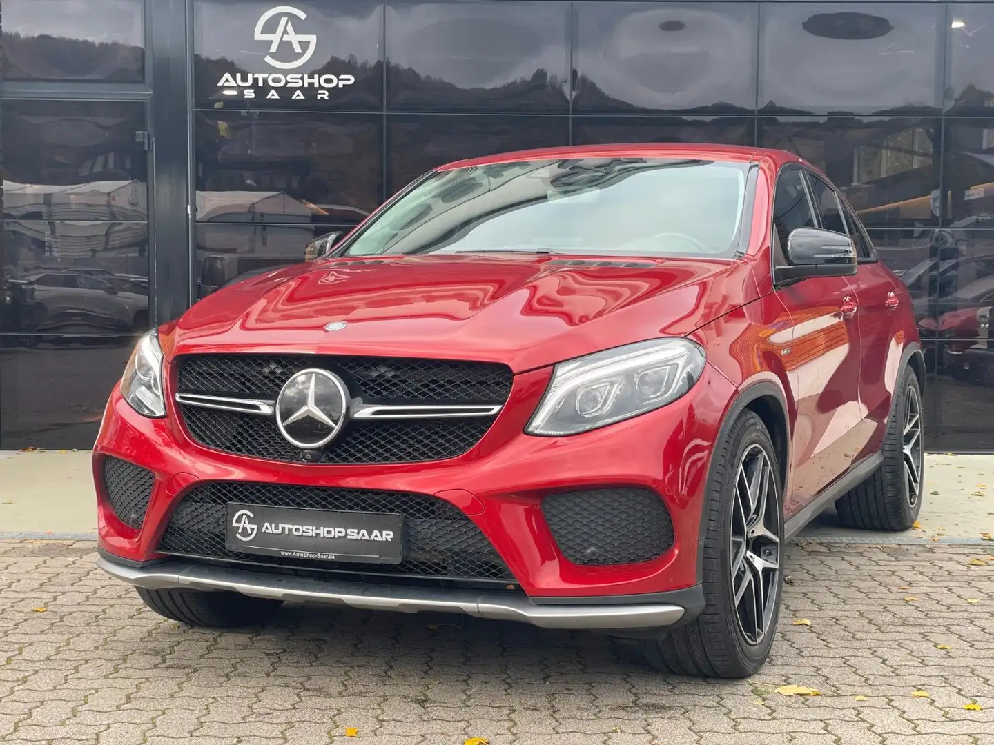 Mercedes-Benz GLE 450 Coupe 4Matic 1-Hand/360°/Leder/LED Rot - 1