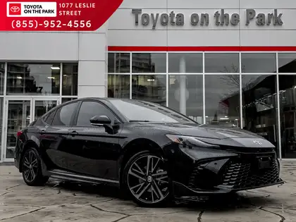 Black 2026 Toyota Camry XSE AWD Sedan All-Wheel Drive Continuously Variable Transmission