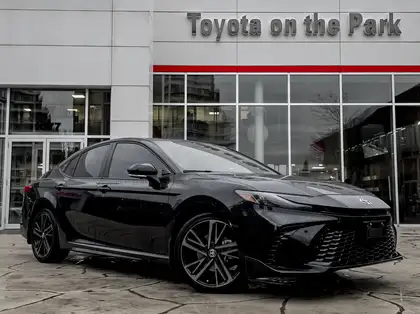 Black 2026 Toyota Camry Sedan All-Wheel Drive Automatic