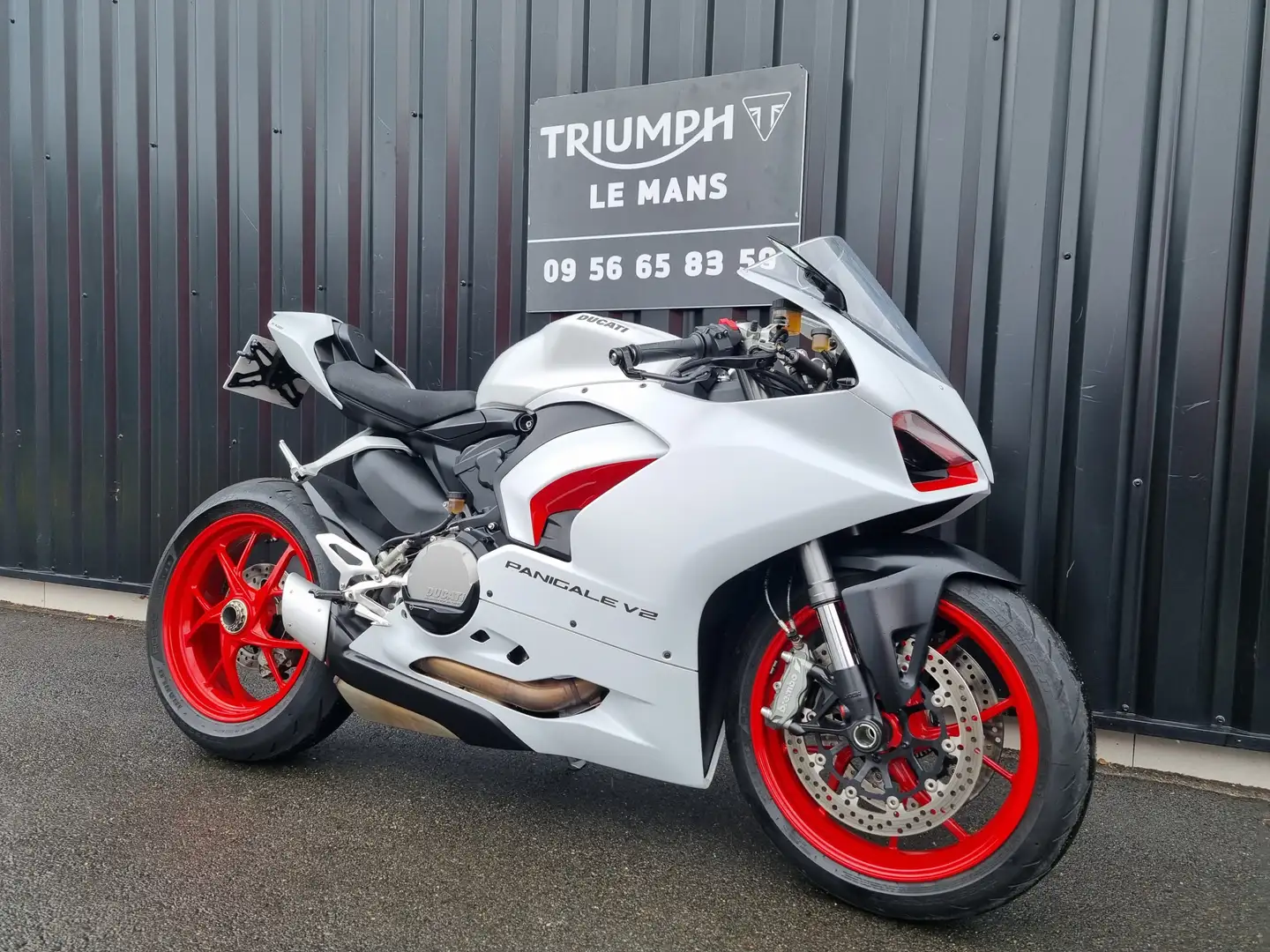 Ducati Panigale V2 Blanc - 2