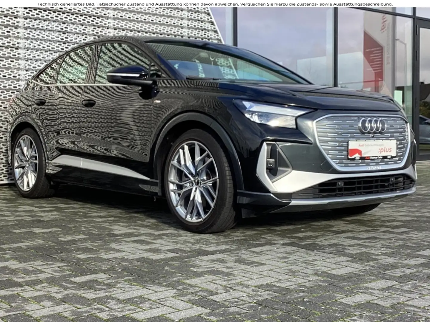 Audi Q4 e-tron 40 LED Navi Pano Ext.S Line Sonos RKamera Klima Negro - 2