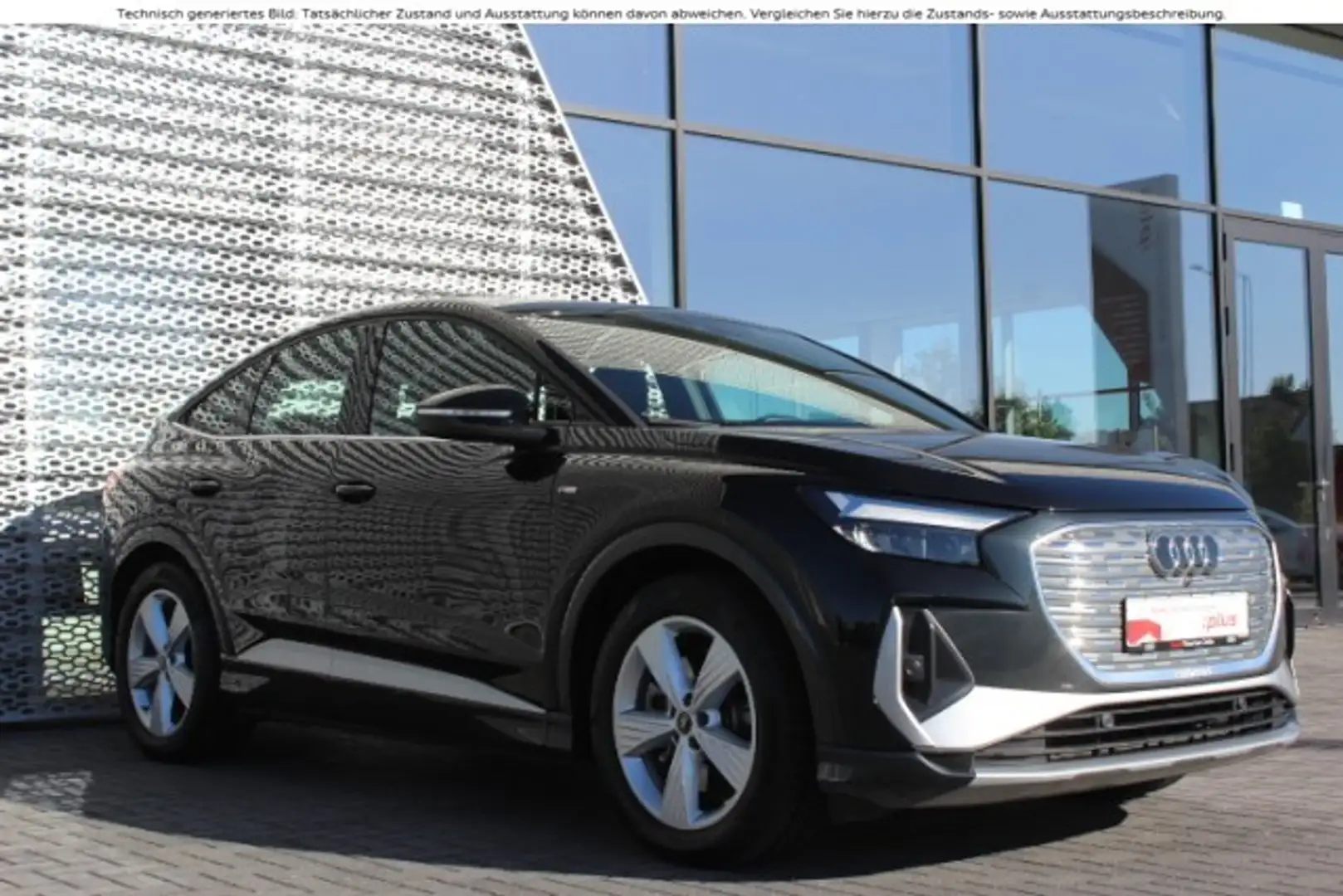 Audi Q4 e-tron 40 LED Navi Pano Ext.S Line Sonos RKamera Klima Schwarz - 2