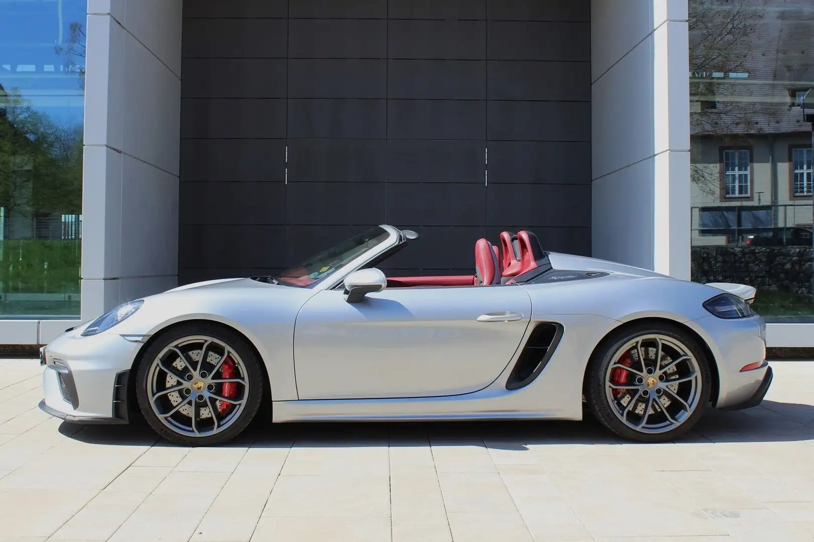 Porsche Boxster 718 Boxster Spyder | Schalter | 1. Hd | Approved Silber - 2