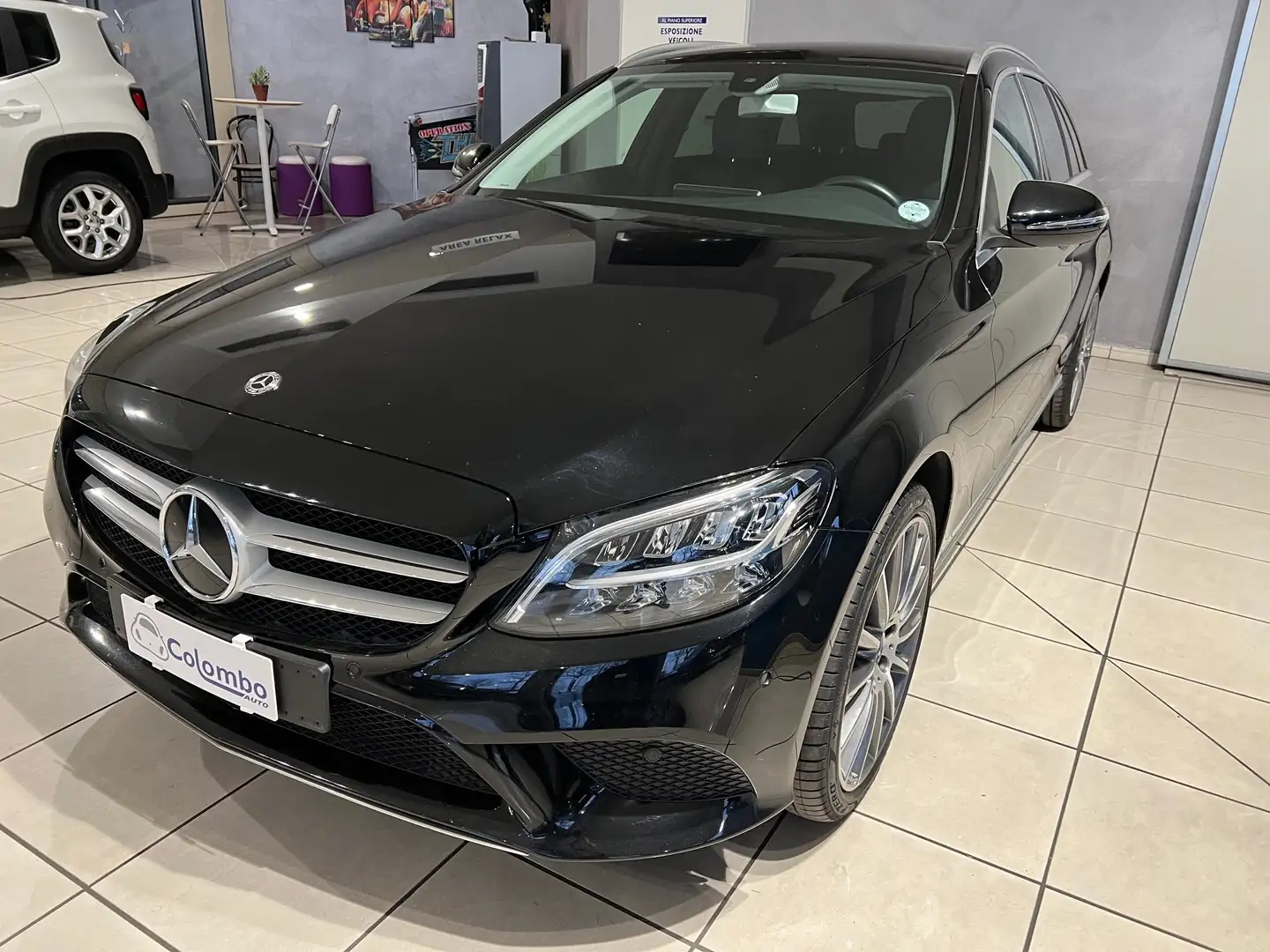 Mercedes-Benz C 200 d S.W. Auto Sport App conn Navi Led 19" Nero - 1