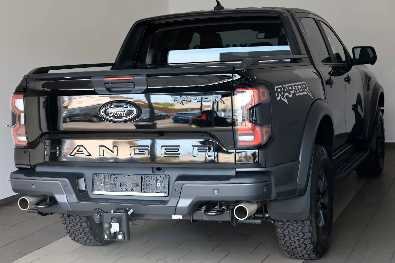Ford Ranger Raptor e-4WD, Raptor-Pak,Techno 73,Rollo el.,AHK Negro - 2