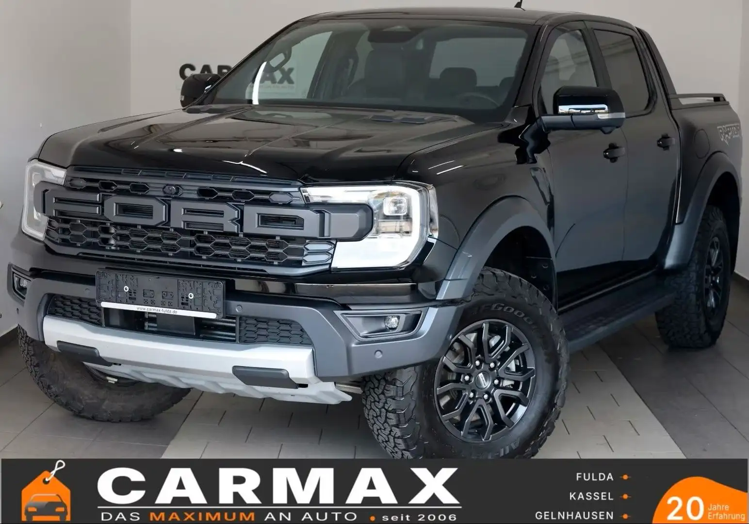 Ford Ranger Raptor e-4WD, Raptor-Pak,Techno 73,Rollo el.,AHK Negro - 1