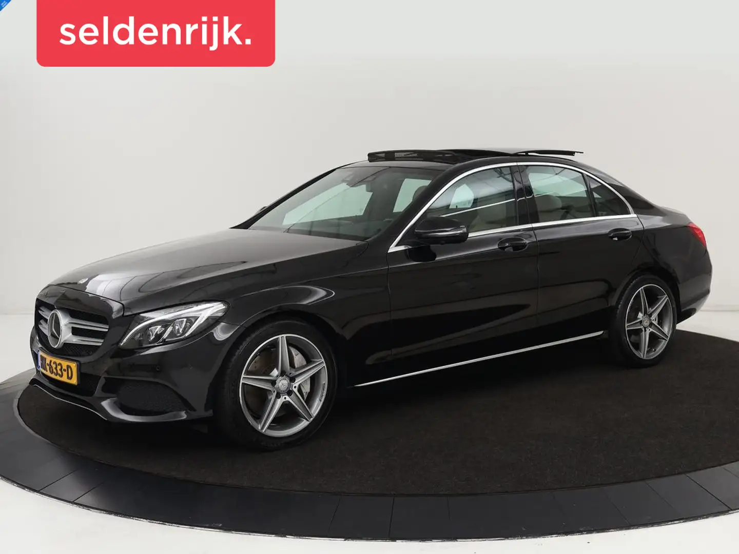 Mercedes-Benz C 350 350e Avantgarde | Panoramadak | Adaptive cruise | Zwart - 1