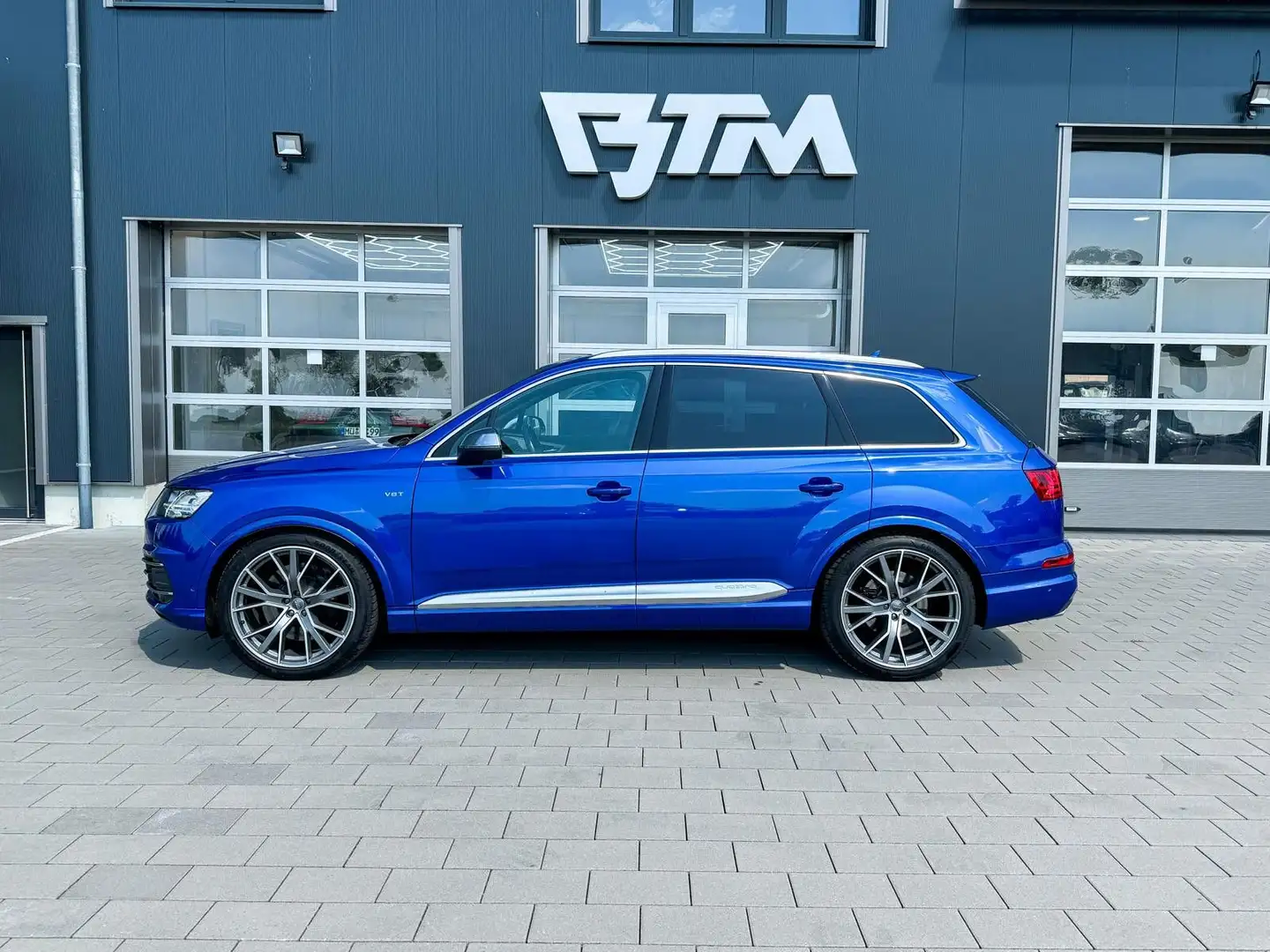 Audi SQ7 4.0 TDI quattro Sepangblau Bose Belüftung Blau - 2