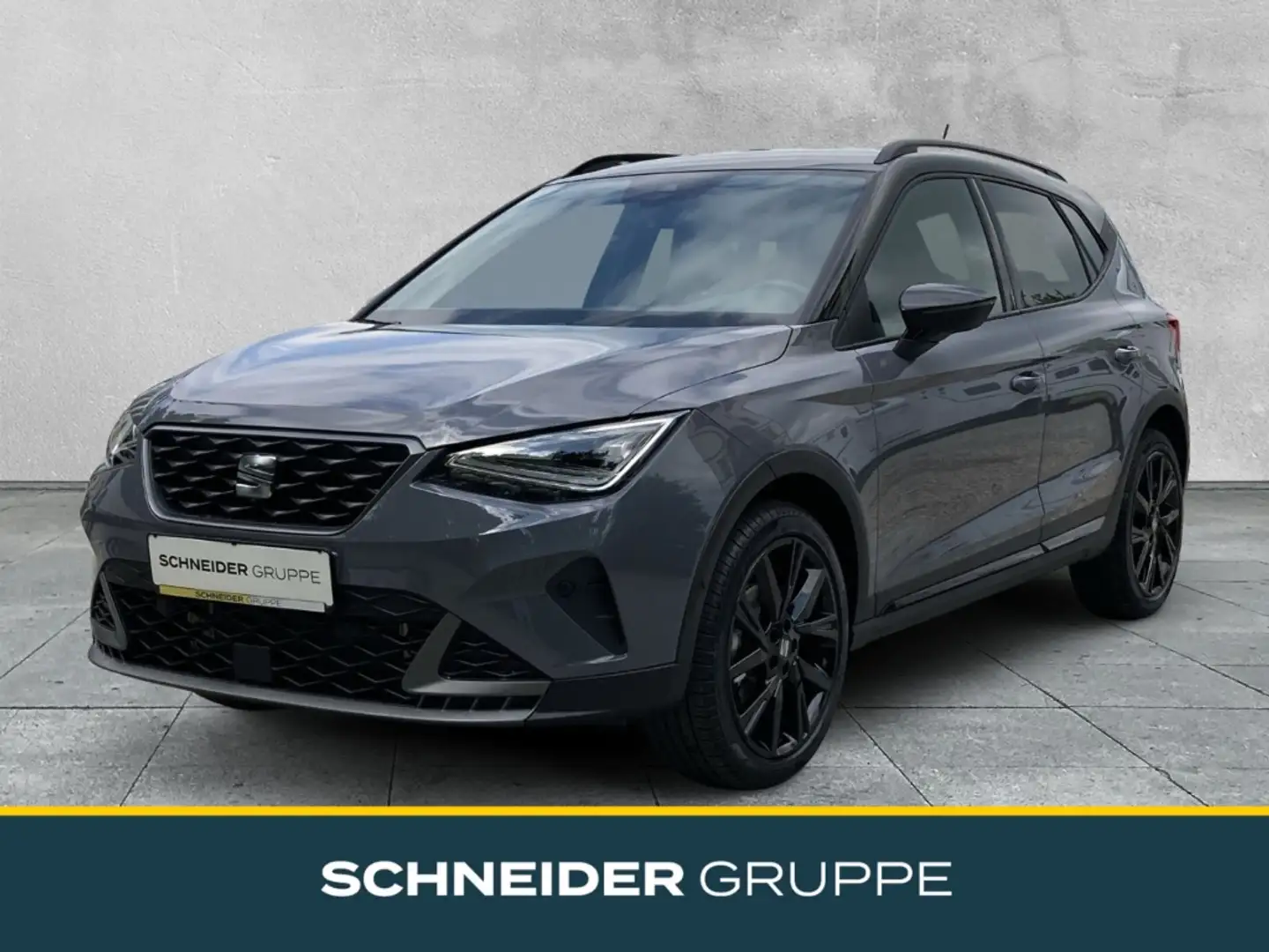 SEAT Arona FR Black Edition 1.0 DSG LED+SHZ+NAVI+ACC Grau - 1
