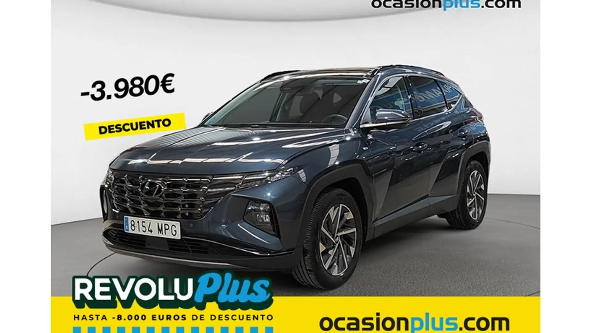 Hyundai TUCSON 1.6 CRDI 48V Tecno Sky 4x2 Blauw - 1