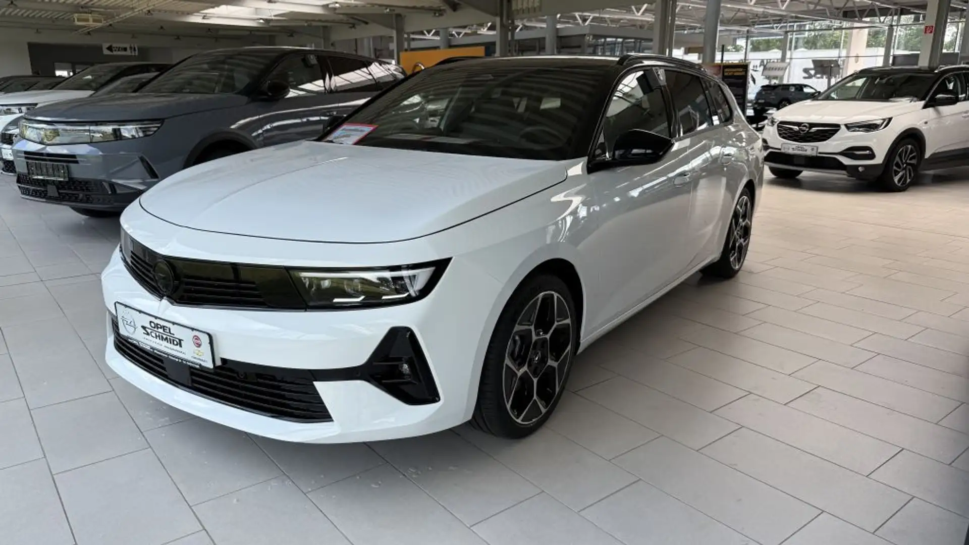 Opel Astra Sports Tourer 1.2 Turbo Hybrid 48 V GS (L) Weiß - 1