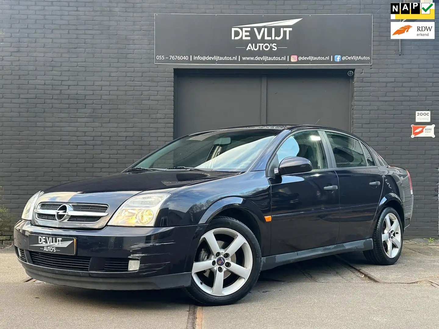 Opel Vectra 2.2-16V 147PK Comfort | Airco | Elek Ramen | Cruis Bleu - 1