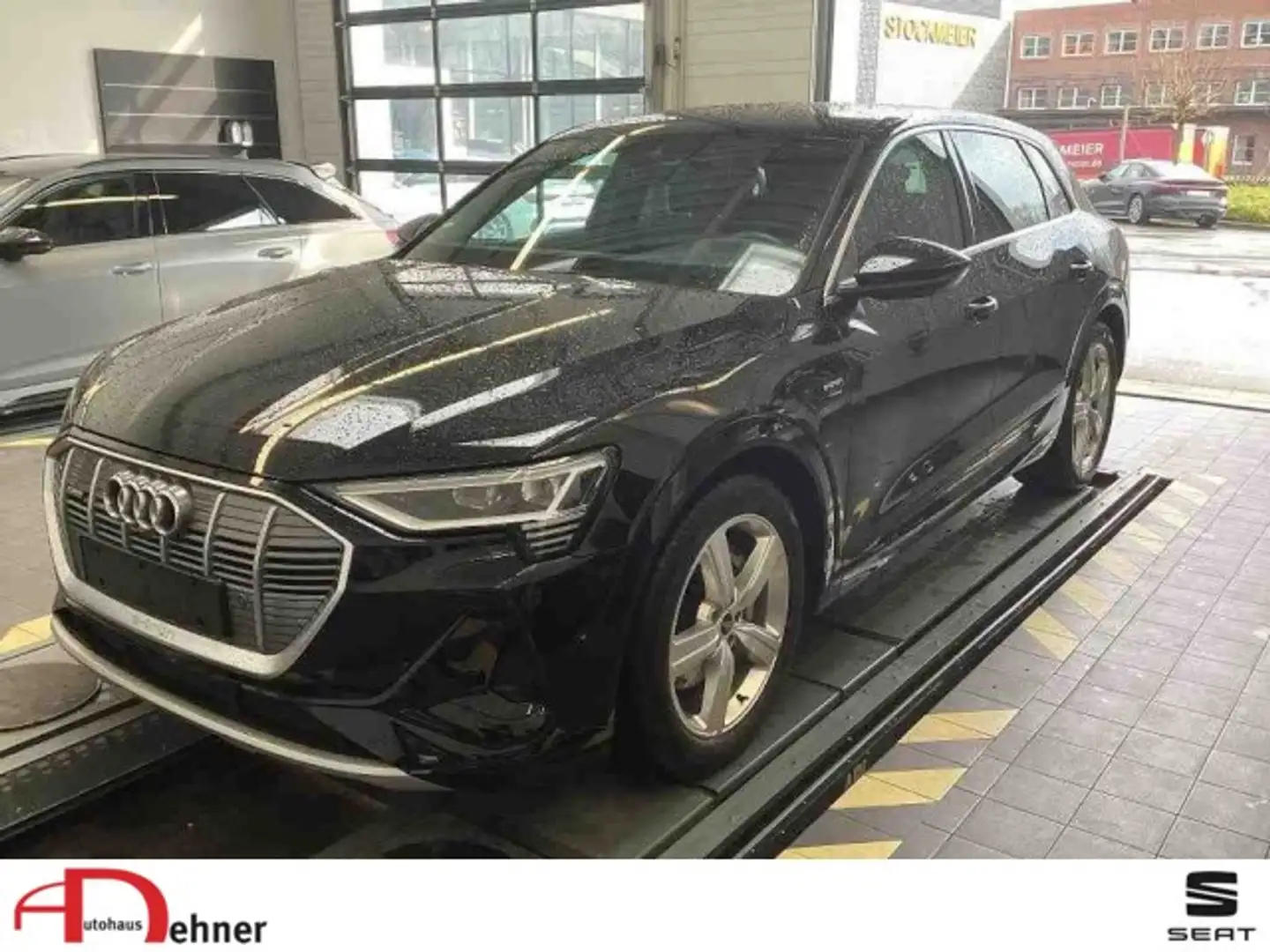 Audi e-tron 55 quattro S line 409PS/95kWh MATRIX+360KAM Klima Schwarz - 1