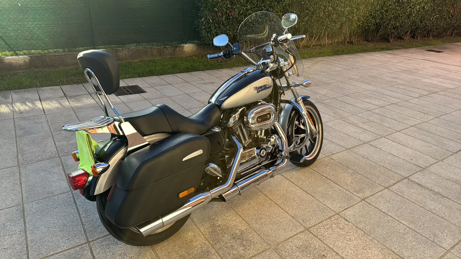 Harley-Davidson Superlow XL 1200 FMEDTO Plateado - 1