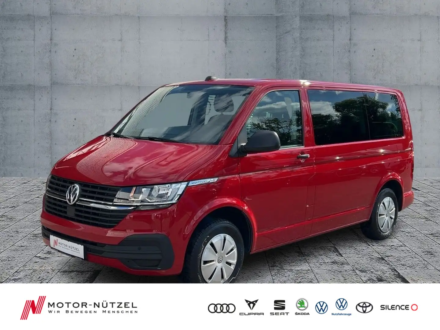 Volkswagen T6.1 Multivan 2.0 TDI FAMILY 2xPDC+SHZ+ZV+DAB+ Rood - 1