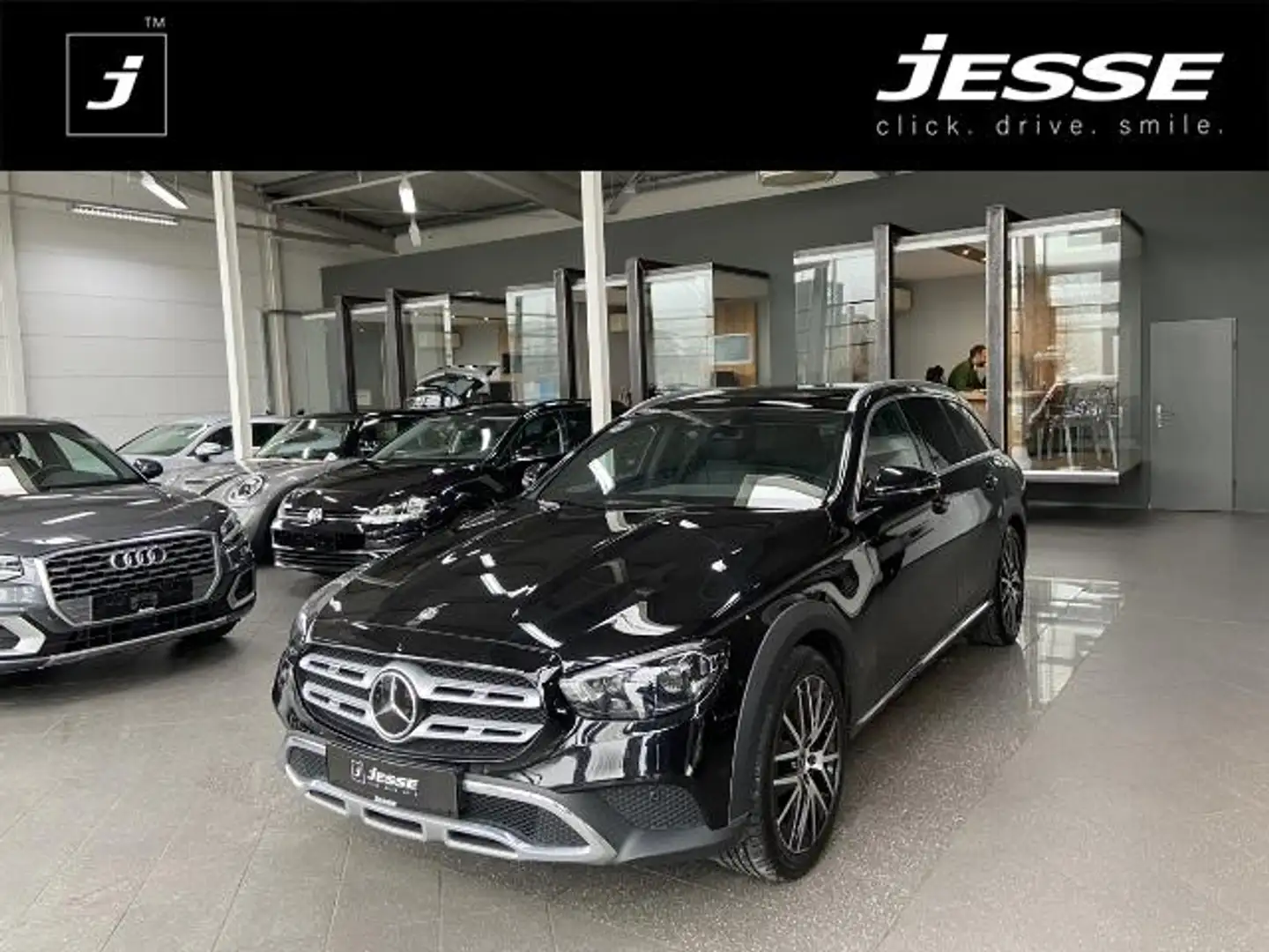 Mercedes-Benz E 400 d T All-Terrain 4M LED Wide Distr.+ Pano Schwarz - 1