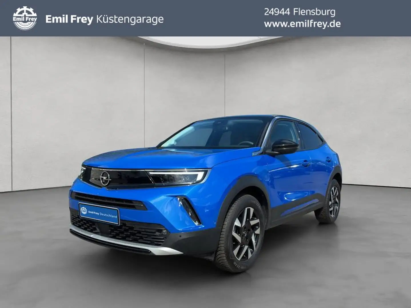 Opel Mokka 1.2 Turbo -Elegance- Automatik LED/ Navi/ Blau - 1