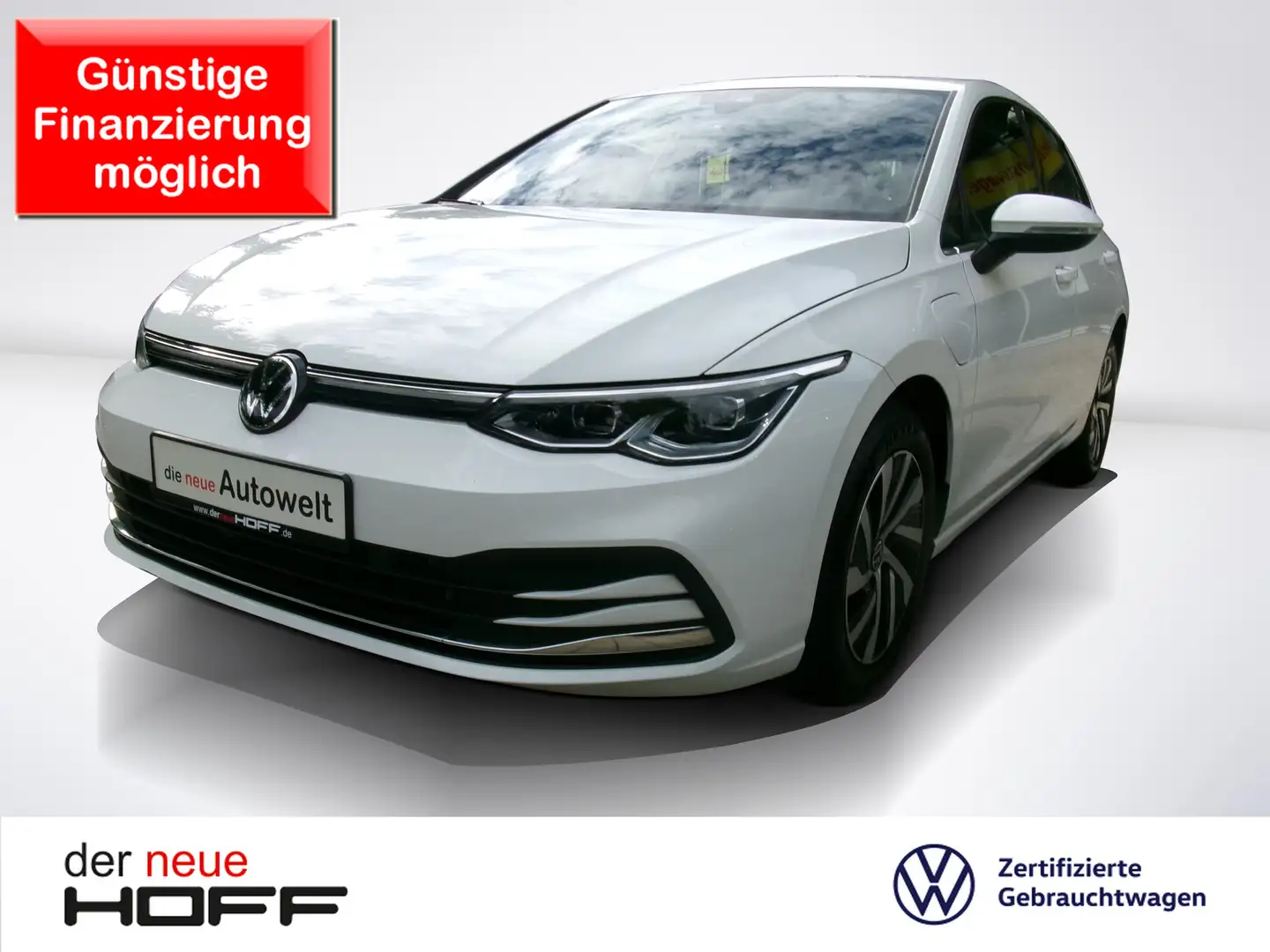 Volkswagen Golf VIII 1.4 eHybrid Style Navi ACC AHK SHZ APP DAB+ Blanco - 1