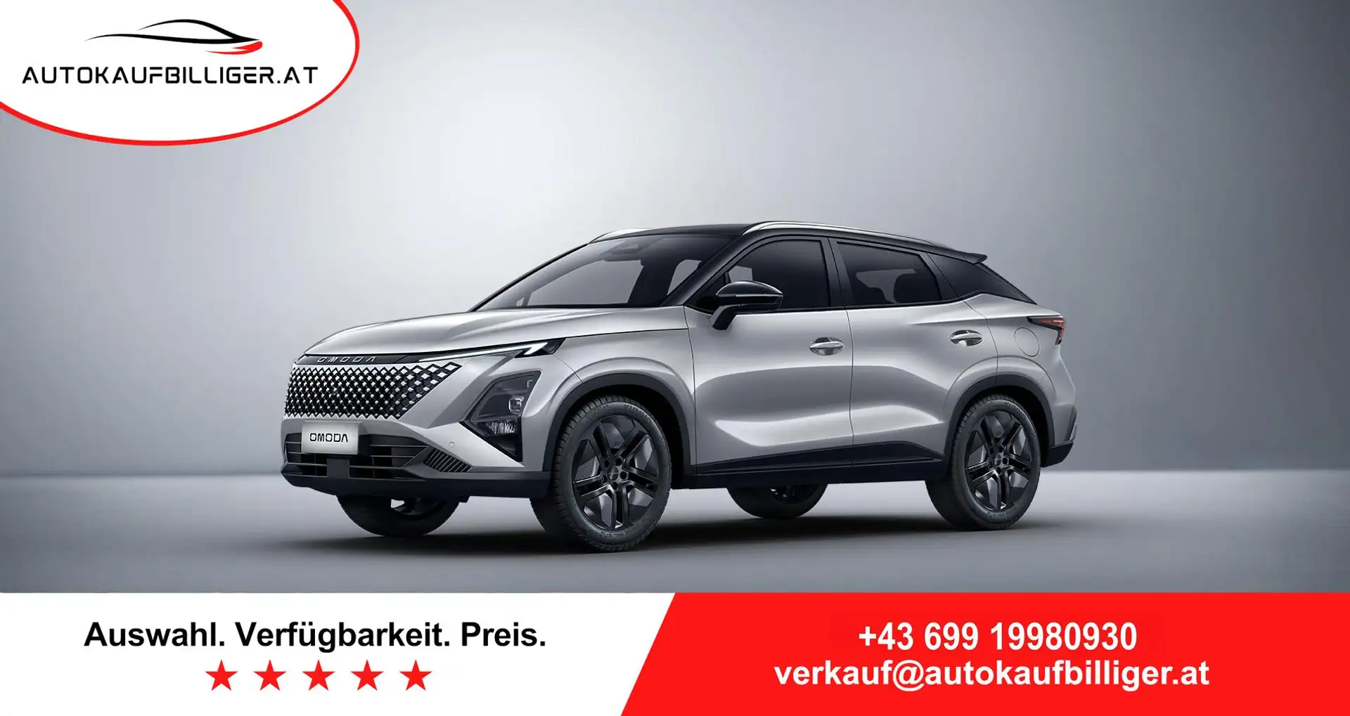 Omoda 5 Hybrid SHS Premium-Line *sofort verfügbar* Silber - 1