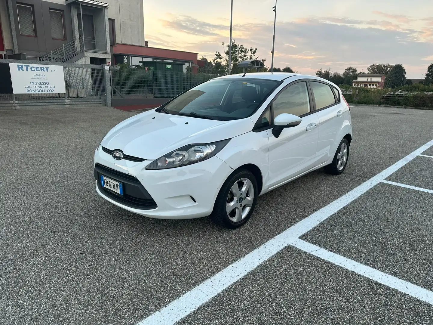 Ford Fiesta Fiesta VI 2010 5p 1.2 16v + Bianco - 1
