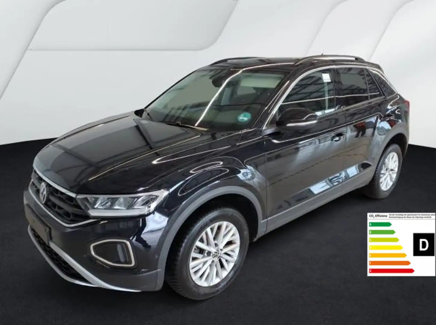 Volkswagen T-Roc Life 1.0 TSI LED+NAVI+SITZHZG Zwart - 1