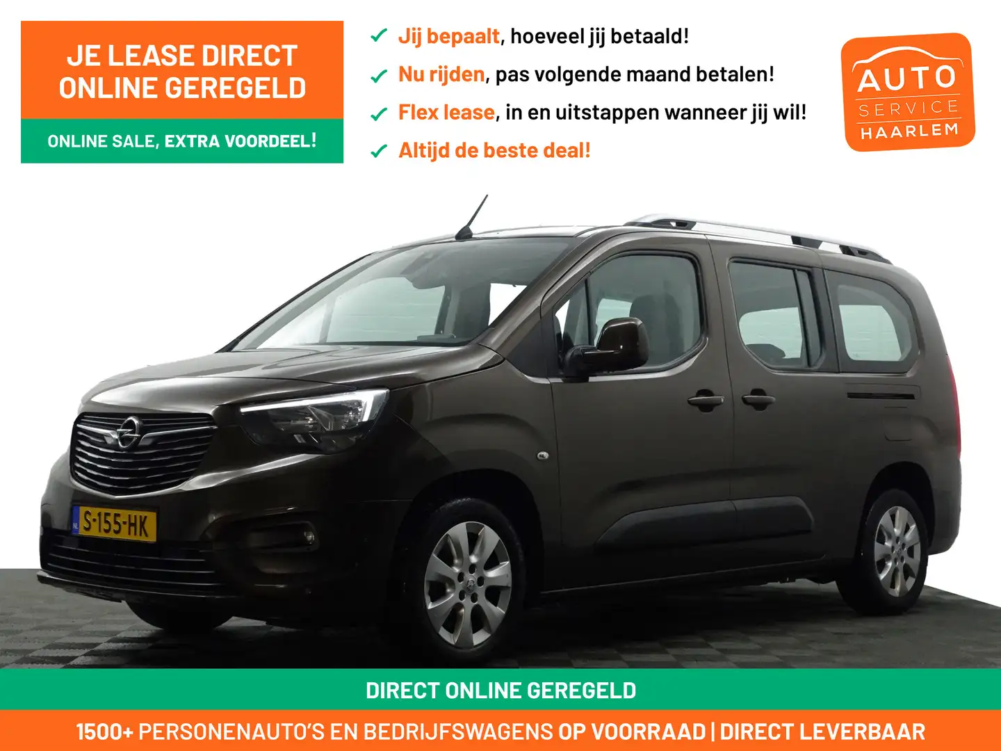 Opel Combo Tour 1.2 Turbo L2H1 Edition- 360 Camera, Stuur/Sto Braun - 1