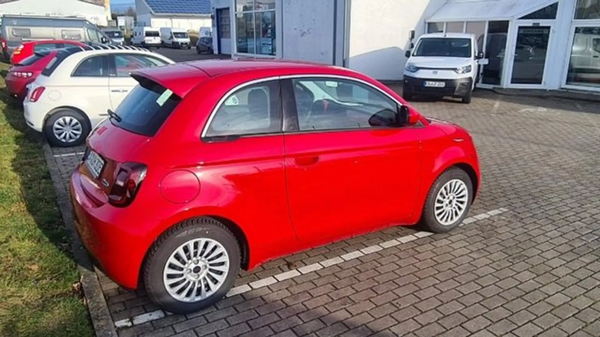 Fiat 500 RED Rot - 2