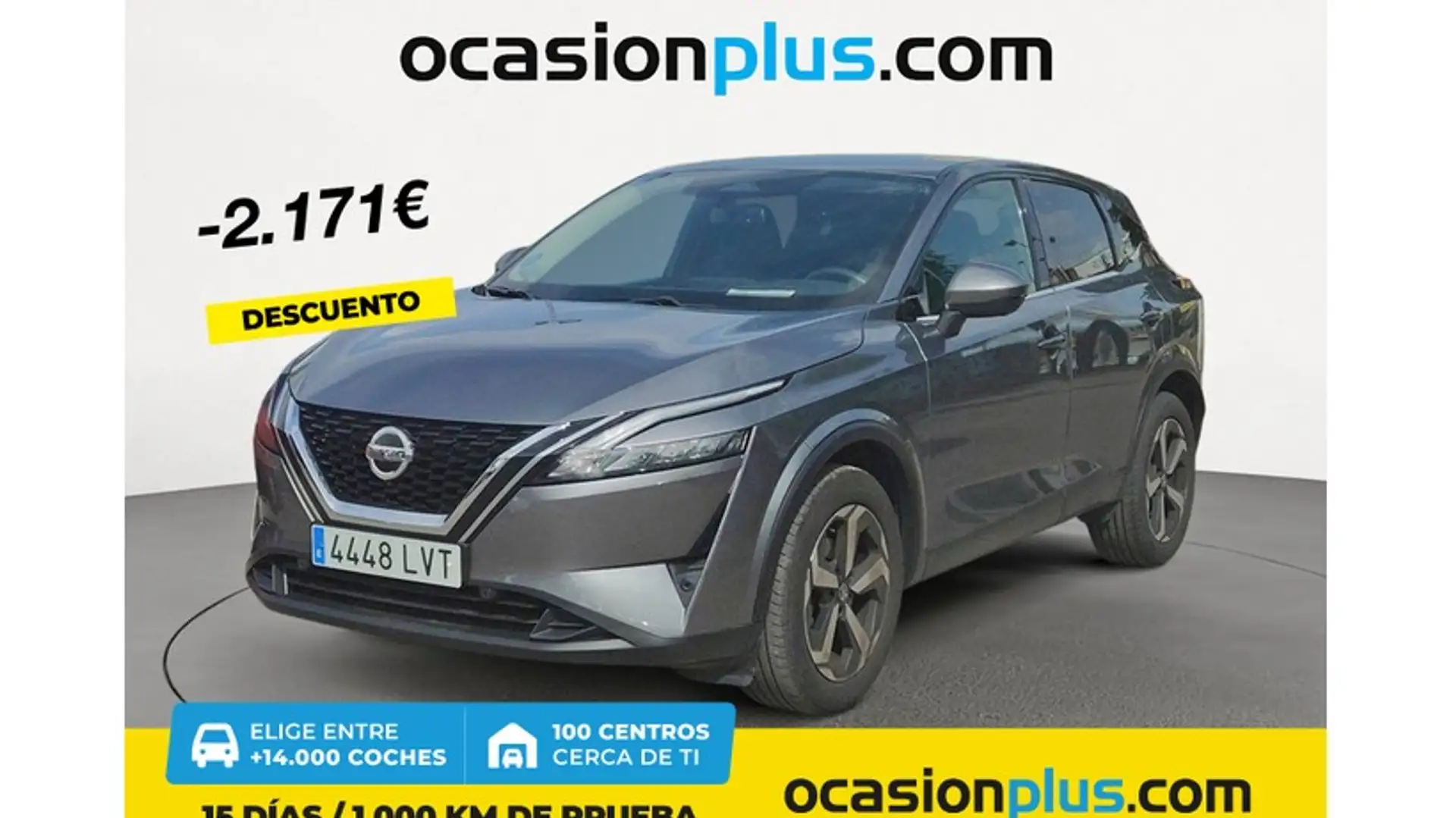 Nissan Qashqai 1.3 DIG-T mHEV 12V N-Connecta 4x2 103kW Grijs - 1