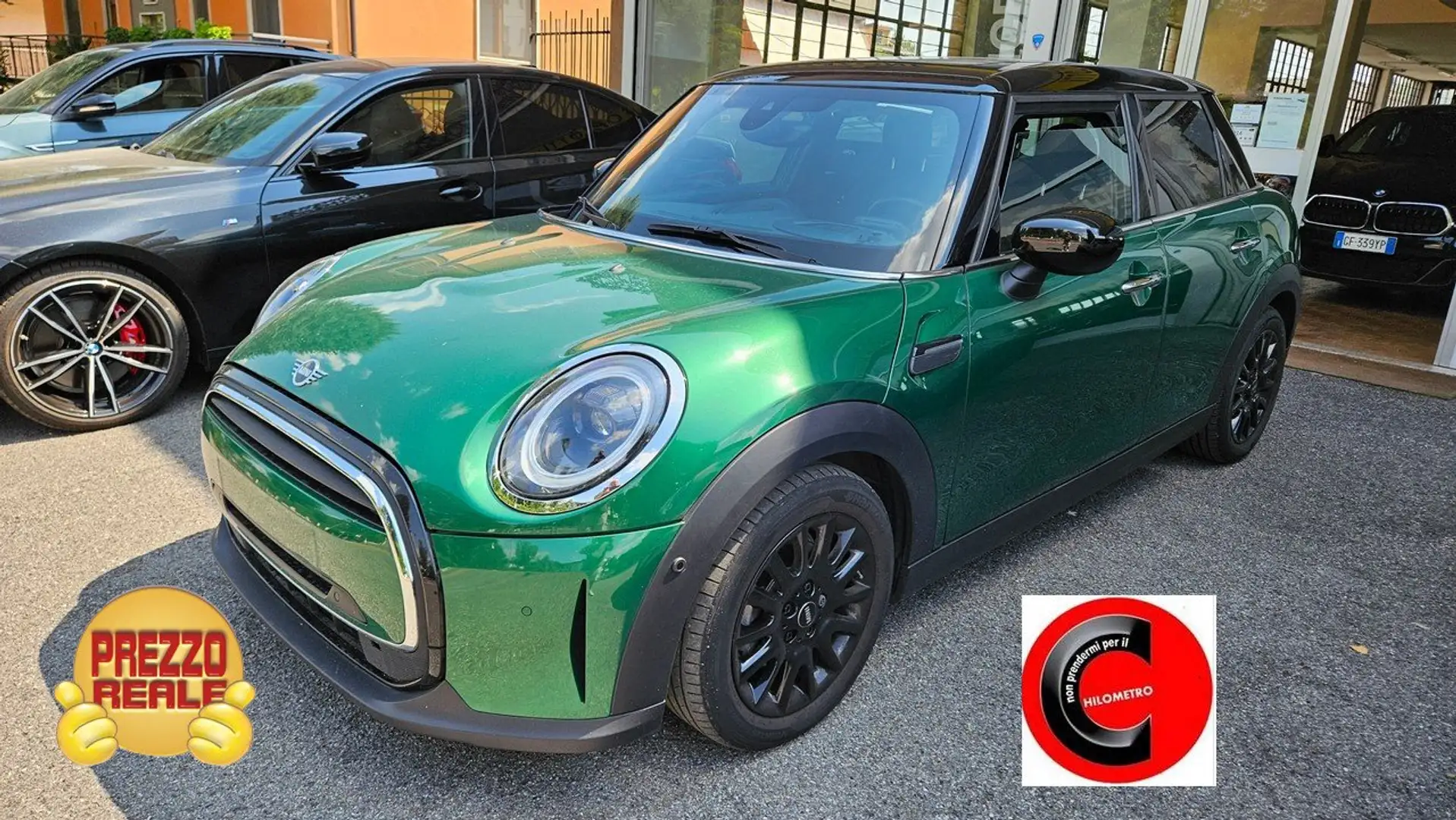 MINI Cooper Mini 5p 1.5 Cooper AUTO TETTO PELLE HARMAN K FULL Vert - 1